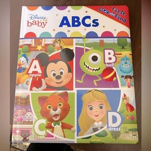 Disney Baby - ABCs First Look  Find - PI Kids (Look and Find) - New